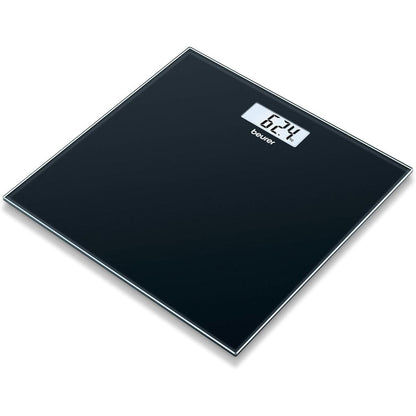 Beurer Digitale Personenwaage Beurer Gs10 Schwarz Glas 180 Kg