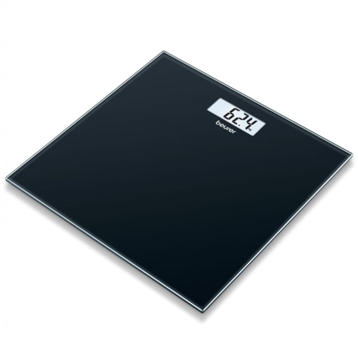 Beurer Digitale Personenwaage Beurer Gs10 Schwarz Glas 180 Kg