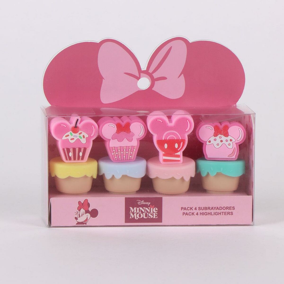 Minnie Mouse Textmarker Minnie Mouse Rosa 5 Stücke
