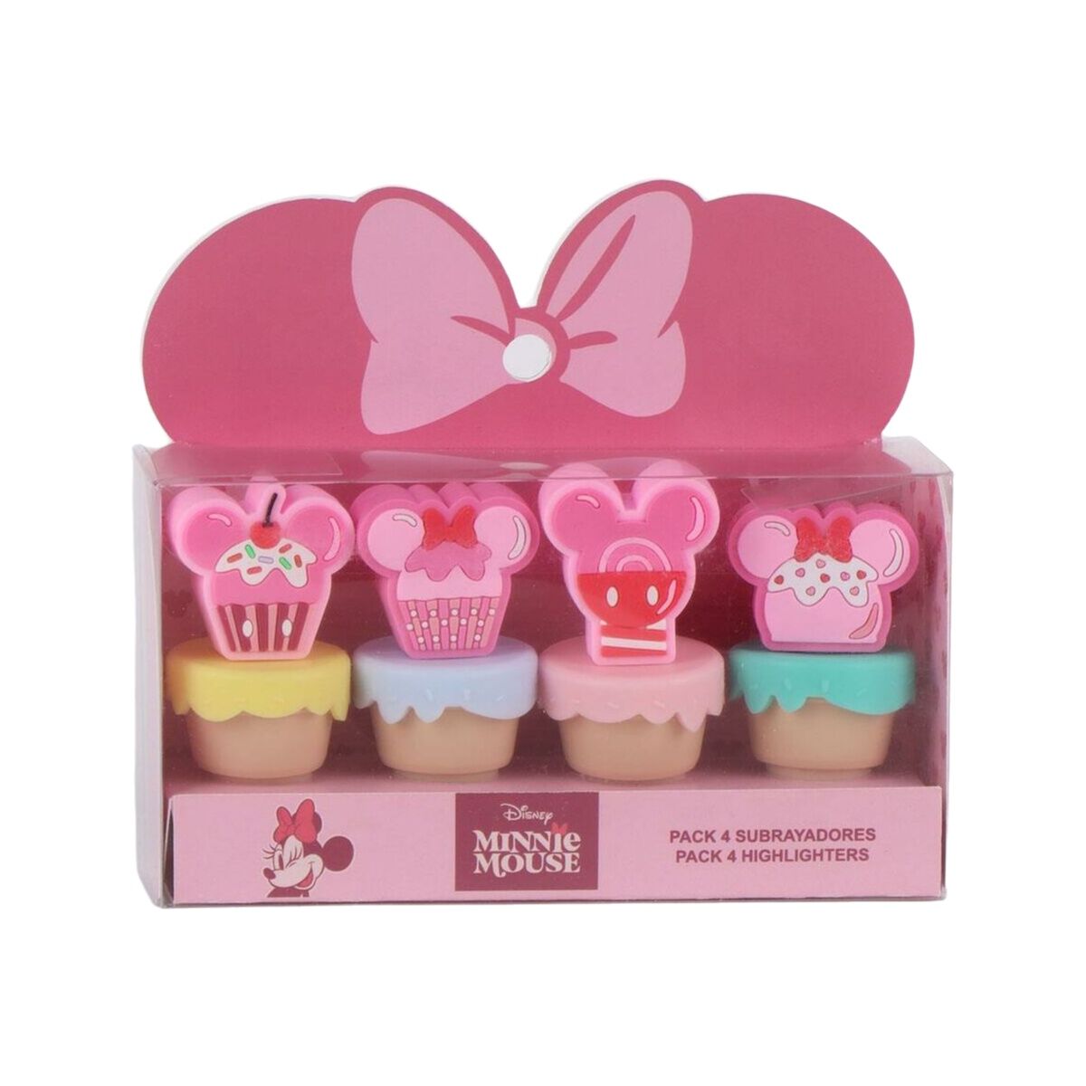 Minnie Mouse Textmarker Minnie Mouse Rosa 5 Stücke