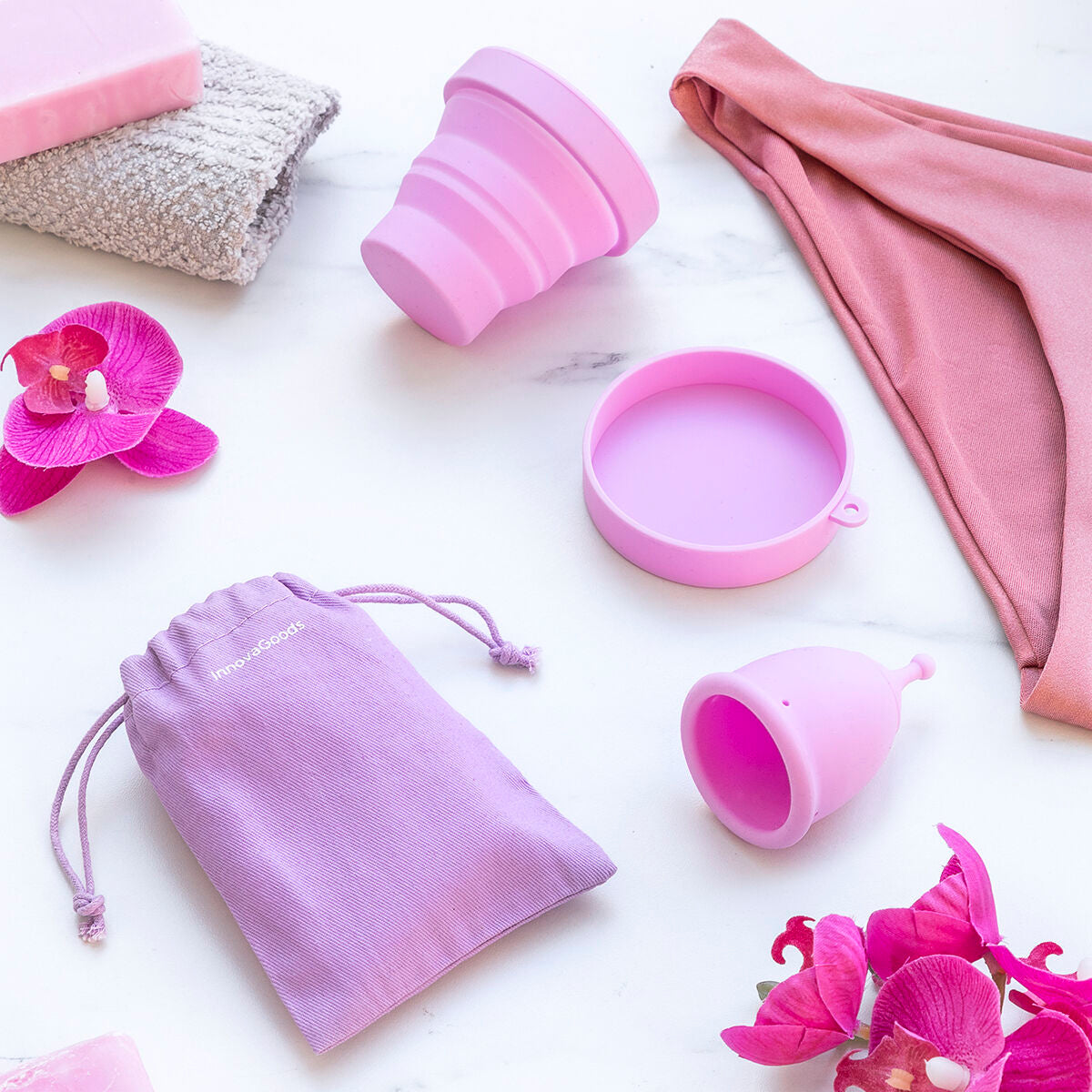 Innovagoods Menstruationstasse Mit Zubehör Kuppy Innovagoods