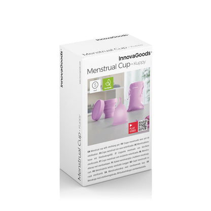 Innovagoods Menstruationstasse Mit Zubehör Kuppy Innovagoods